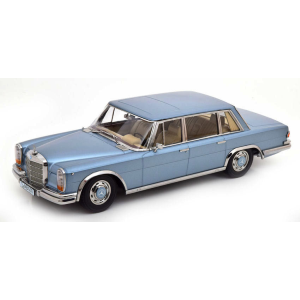 MERCEDES 600 SWB W100 1963 LIGHT BLUE METALLIC 1:18 KK Scale Auto Stradali Modellino