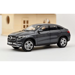 MERCEDES GLE COUPE 2015 GREY METALLIC 1:18 Norev Auto Stradali Modellino