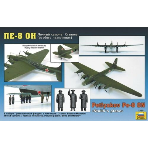 PE 80 N STALIN S PLANE KIT 1:72 Zvezda Kit Aerei Modellino