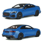 AUDI RS 5 COUPE 2020 TURBO BLUE 1:18 GT Spirit Auto Stradali Modellino