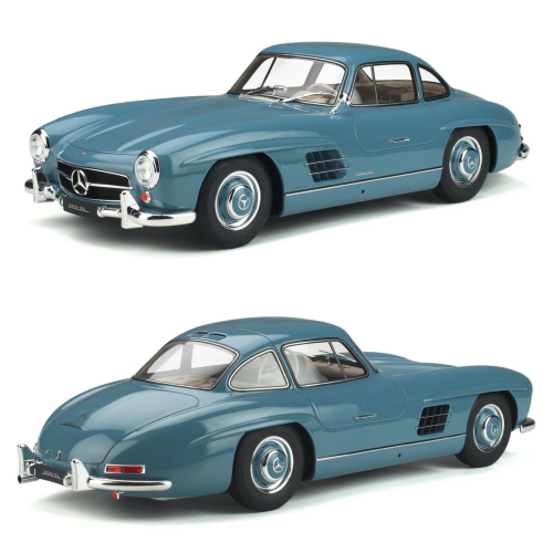 MERCEDES-BENZ 300SL 1954 LIGHT BLUE 1:12 GT Spirit Auto Stradali Modellino