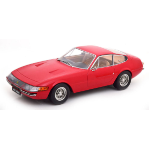 FERRARI 365 GTB DAYTONA COUPE' 1a SERIE 1969 RED 1:18 KK Scale Auto Stradali Modellino