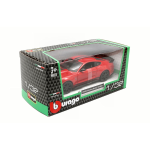 MUSTANG SHELBY GT500 2020 RED 1:32 Burago Auto Stradali Modellino