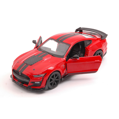 MUSTANG SHELBY GT500 2020 RED 1:32 Burago Auto Stradali Modellino