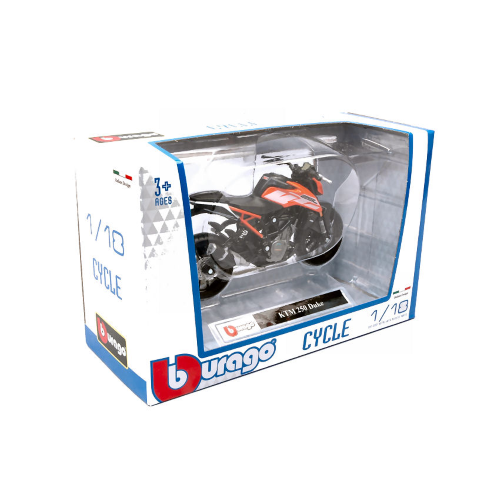 KTM 250 DUKE 2017 1:18 Burago Moto Modellino