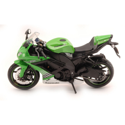 KAWASAKI NINJA ZX-10R 2004 GREEN 1:12 Maisto Moto Modellino