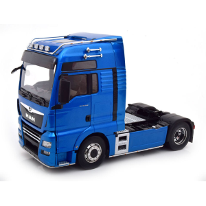 MAN TGX 18.640 EURO 6 XXL TRACTOR TRUCK 2-ASSI 2018 METALLIC BLUE 1:18 Premium Classixx Camion Modellino
