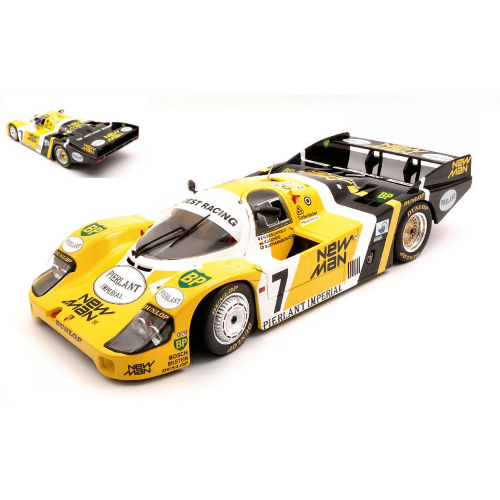 PORSCHE 956 LH N.7 WINNER LE MANS 1984 PESCAROLO-LUDWIG-JOHANSSON 1:18 Solido Auto Competizione Modellino
