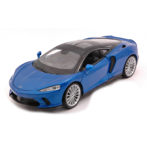 MCLAREN GT 2019 BLUE 1:24 Welly Auto Stradali Modellino
