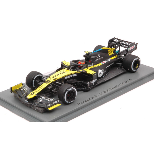 RENAULT R.S.20 ESTEBAN OCON 2020 N.31 2nd SAKHIR GP 1:43 Spark Model Formula 1 Modellino