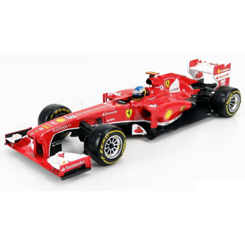FERRARI F138 N.3 SEASON 2013 F.ALONSO 1:18 Hot Wheels Formula 1 Modellino