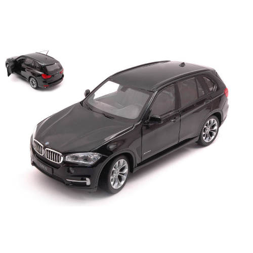 BMW X5 2015 BLACK 1:24 Welly Auto Stradali Modellino