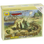 BRITISH BOFORS 40 mm KIT 1:72 Zvezda Kit Mezzi Militari Modellino