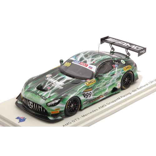 MERCEDES GT3 N.999 6th 12H BATHURST 2020 FRAGA-BUHK-MARCIELLO 1:43 Spark Model Auto Competizione Modellino