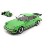 PORSCHE 911 (930) CARRERA 3.2 1984 GREEN 1:18 Solido Auto Stradali Modellino