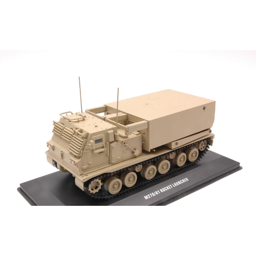 M270/A1 ROCKET LAUNCHER DESERT CAMO 1:48 Solido Mezzi Militari Modellino