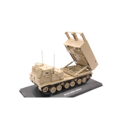 M270/A1 ROCKET LAUNCHER DESERT CAMO 1:48 Solido Mezzi Militari Modellino
