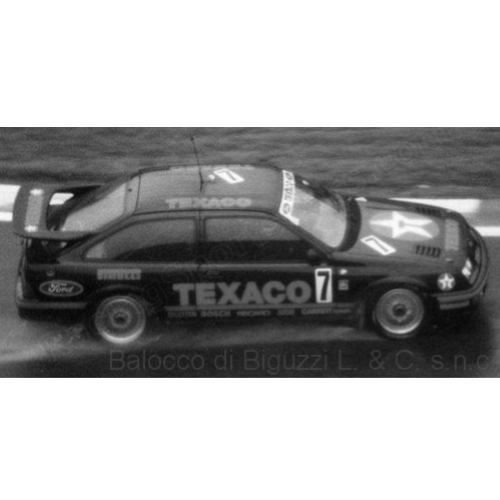 FORD SIERRA RS500 COSWORTH N.7 WTCC 24H SPA 1987 K.LUDWIG-K.NIEDZWIEDZ-T.BOUTSEN 1:18 Ixo Model Auto Competizione Modellino