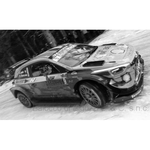 HYUNDAI i20 COUPE WRC N.9 RALLY MONTE CARLO 2020 LOEB-ELENA 1:43 Ixo Model Auto Rally Modellino