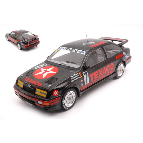 FORD SIERRA RS500 COSWORTH N.7 WTCC 24H SPA 1987 K.LUDWIG-K.NIEDZWIEDZ-T.BOUTSEN 1:18 Ixo Model Auto Competizione Modellino