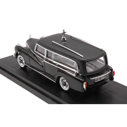 MERCEDES 300 D POMPE FUNEBRI 1960 BLACK 1:43 Rio Pompe Funebri Modellino