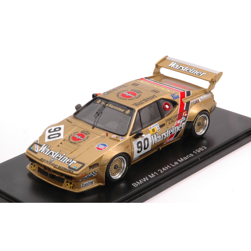 BMW M1 N.90 LE MANS 1983 A.PALLAVICINI-J.WINTHER-L.VON BAYERN 1:43 Spark Model Auto Competizione Modellino