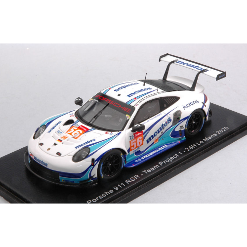 PORSCHE 911 RSR N.56 LE MANS 2020 M.CAIROLI-E.PERFETTI-L.TEEN VOORDE 1:43 Spark Model Auto Competizione Modellino