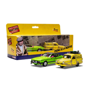 ONLY FOOLS AND HORSES - RELIANT REGAL AND FORD CAPRI Mk III 1:36 Corgi Movie Modellino