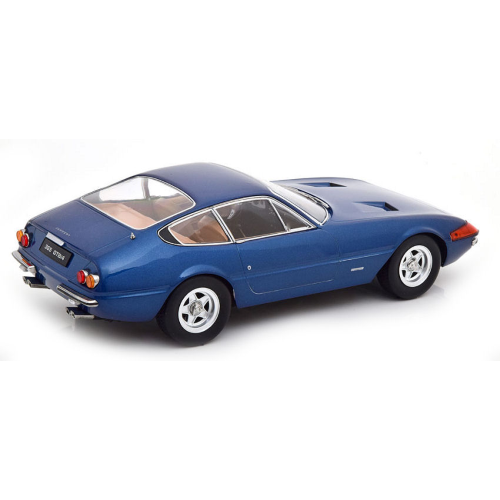 FERRARI 365 GTB/4 DAYTONA COUPE' 2 SERIES 1971 BLUE METALLIC 1:18 KK Scale Auto Stradali Modellino