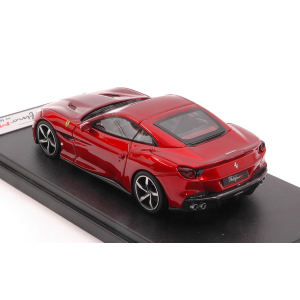 FERRARI PORTOFINO M CABRIOLET CLOSED 2017 RED 1:43 Looksmart Auto Stradali Modellino