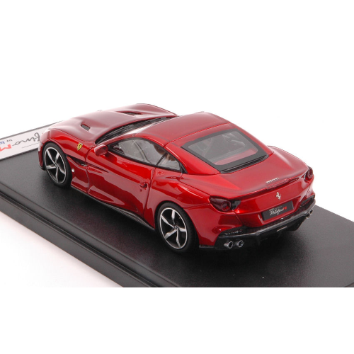 FERRARI PORTOFINO M CABRIOLET CLOSED 2017 RED 1:43 Looksmart Auto Stradali Modellino
