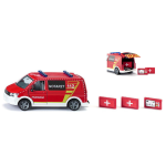 FIRE ENGINE AMBULANZA 1:50 Siku Pompieri Modellino