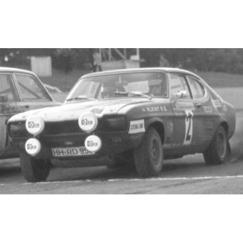 FORD CAPRI N.2 RALLY BALTIC 1972 ROHRL-BERGER 1:43 Ixo Model Auto Rally Modellino
