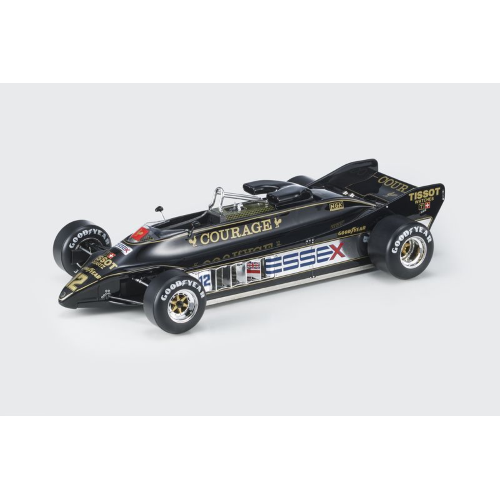 LOTUS 88B COURAGE ESSEX N.12 1981 NIGEL MANSELL CON TECA 1:18 Gp Replicas Formula 1 Modellino