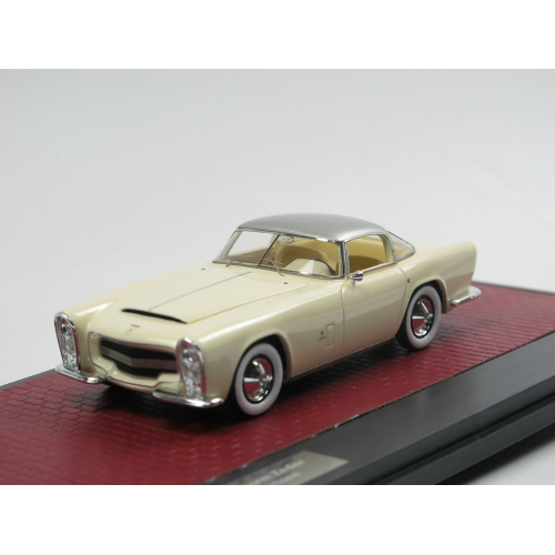 DODGE STORM ZEDER Z-250 BY BERTONE 1953 WHITE 1:43 Matrix Scale Models Auto Stradali Modellino
