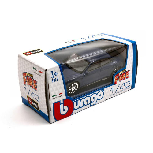 PORSCHE TAYCAN 2018 BLUE 1:43 Burago Auto Stradali Modellino