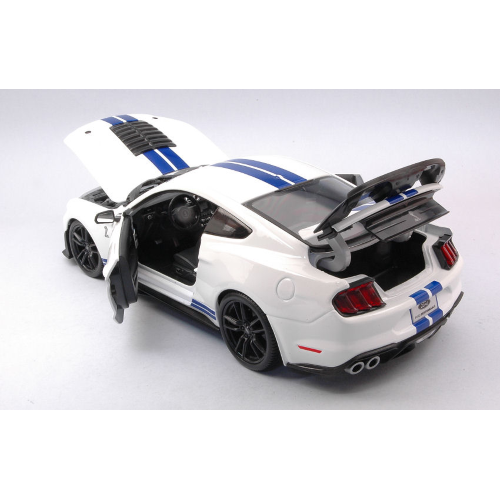 FORD MUSTANG SHELBY GT500 2020 WHITE 1:18 Maisto Auto Stradali Modellino