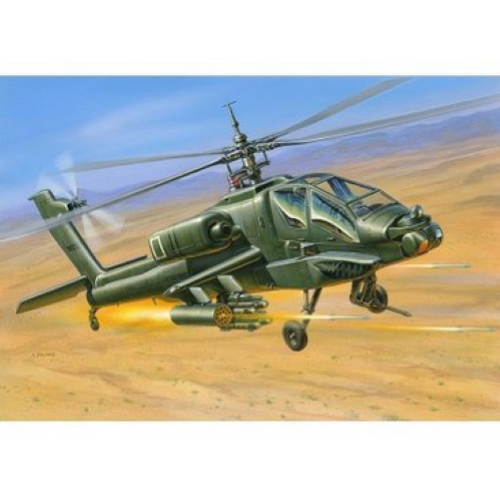 APACHE ELICOPTER KIT 1:144 Zvezda Kit Elicotteri Modellino