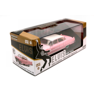 CADILLAC FLEETWOOD SERIES 60 1955 ELVIS PRESLEY GREEN WHEELS 1:43 Greenlight Movie Modellino