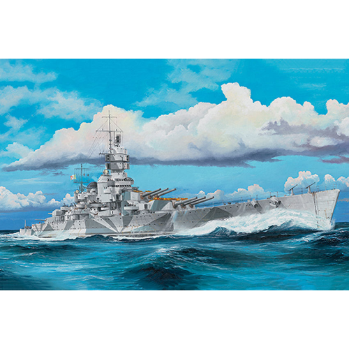 NAVE VITTORIO VENETO 1940 KIT 1:350 Trumpeter Kit Navi Modellino