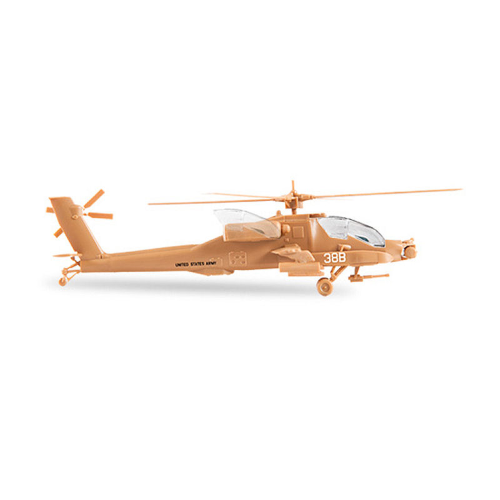 APACHE ELICOPTER KIT 1:144 Zvezda Kit Elicotteri Modellino