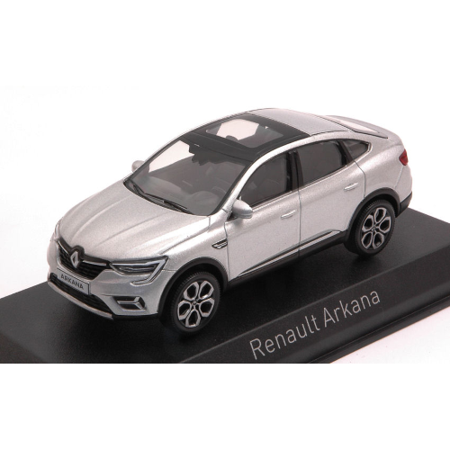 RENAULT ARKANA 2021 HIGHLAND GREY 1:43 Norev Auto Stradali Modellino
