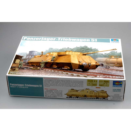 CARRO PANZERJAGER KIT 1:35 Trumpeter Kit Mezzi Militari Modellino