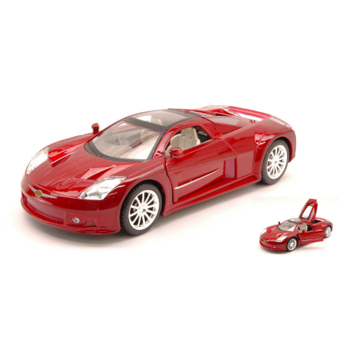 CHRYSLER ME FOUR TWELVE CONCEPT 2005 METALLIC RED 1:24 Maisto Auto Stradali Modellino