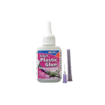 ROKET PLASTIC GLUE C/AGO PLASTICA POLIESTER ABS 8-10 SEC. 30 ml De Luxe Materials Colori ed Accessori Modellino