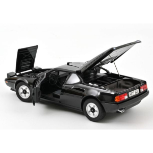 BMW M1 1980 BLACK 1:18 Norev Auto Stradali Modellino