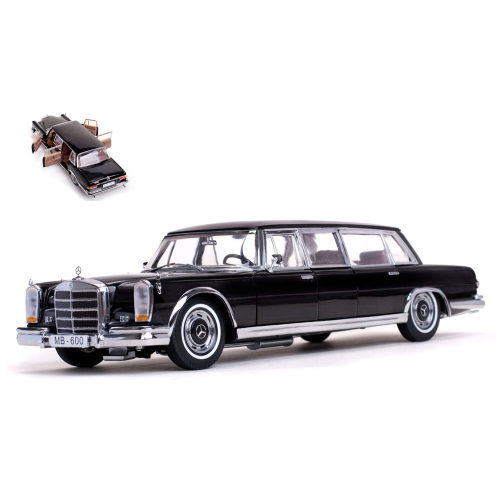 MERCEDES 600 (V100) PULLMAN PRESIDENTIAL LIMOUSINE 1966 1:18 SunStar Auto Stradali Modellino