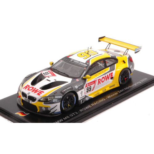 BMW M6 GT3 N.99 WINNER 24 H NURBURGRING 2020 SIMS-CATSBURG-YELLOLY 1:43 Spark Model Auto Competizione Modellino