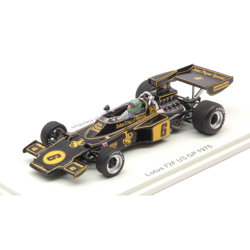 LOTUS 72F BRIAN HENTON 1975 N.6 US GP 1:43 Spark Model Formula 1 Modellino