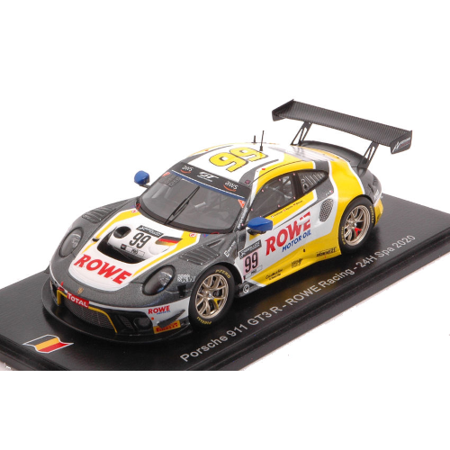 PORSCHE 911 GT3 N.99 24 H SPA 2020 BACHLER-WERNER-ANDLAUER 1:43 Spark Model Auto Competizione Modellino
